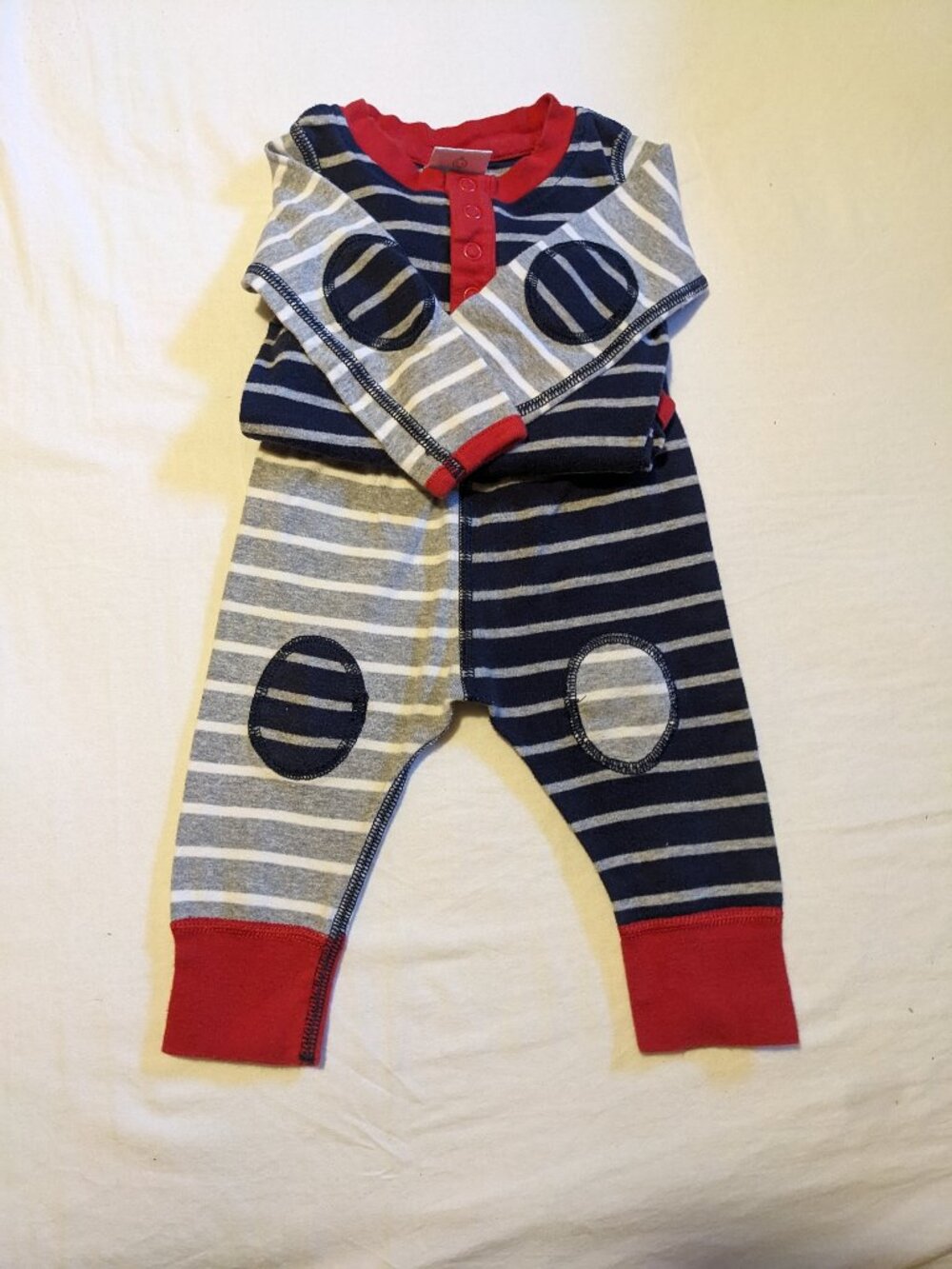 Hannah Andersson Baby Bodysuit and Pants Striped